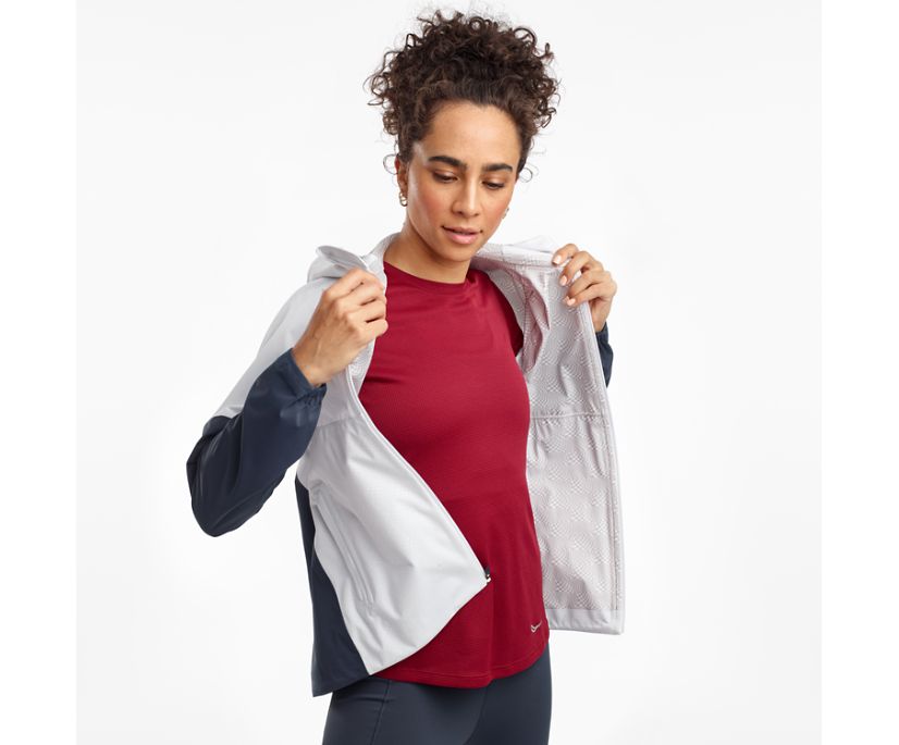 Women's Saucony Drizzle 2.0 Jackets White | Singapore 271AHKP